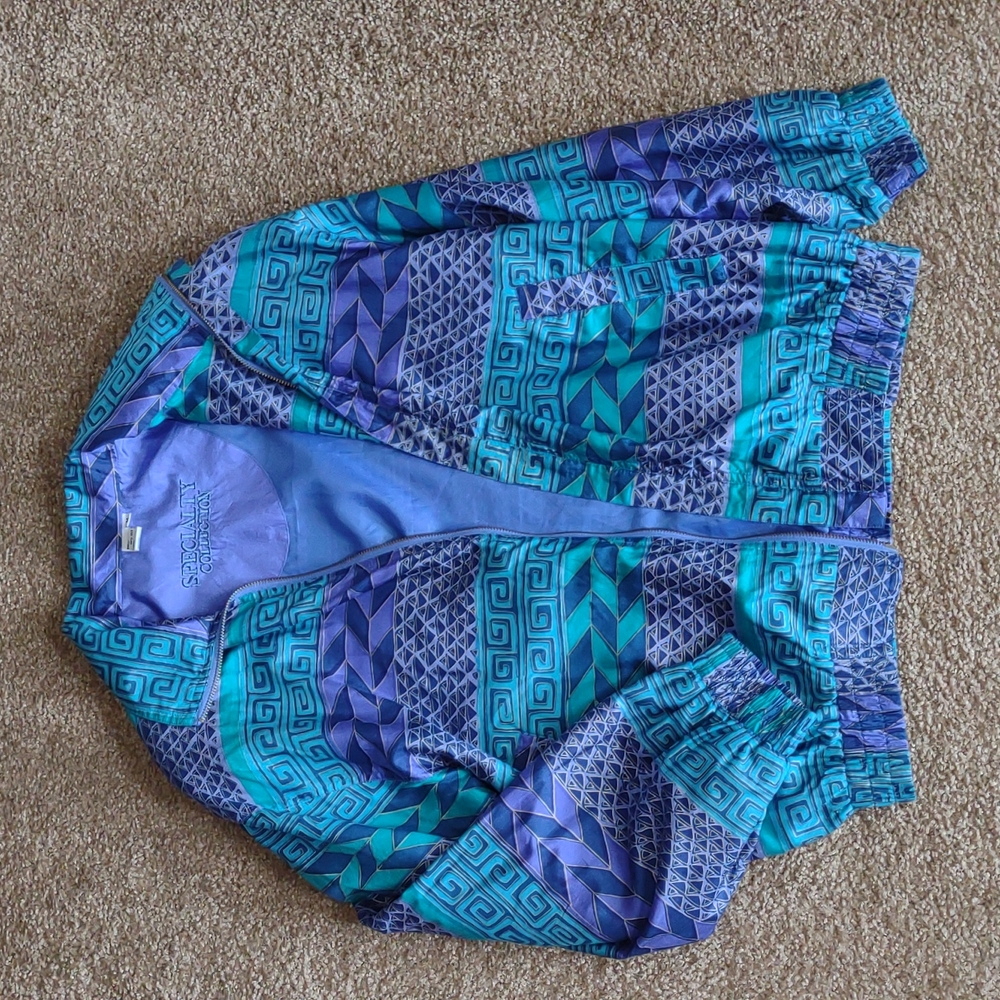 Silk Vintage Y2K Windbreaker Sz Medium